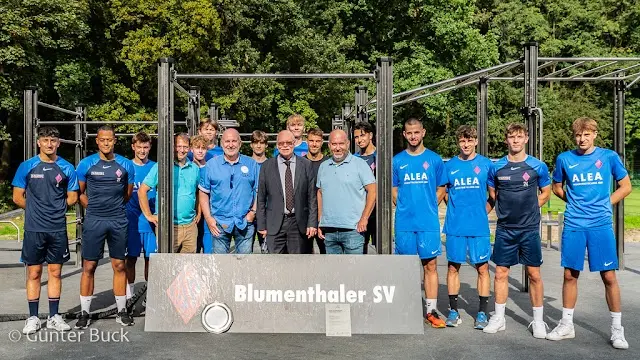 Calisthenics Park am Burgwall-Stadion